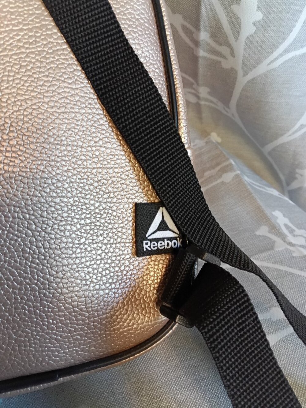 REEBOK Rose Gold Metallic Mini Backpack - Picture 7 of 10